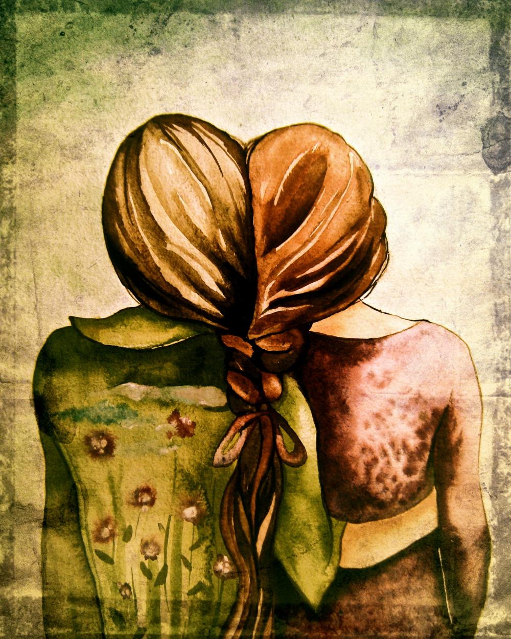 the sisters art print 