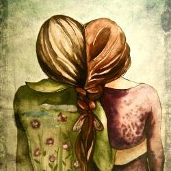the sisters art print